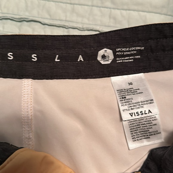 Vissla upcycle coconut poly stretch short - Picture 3 of 10